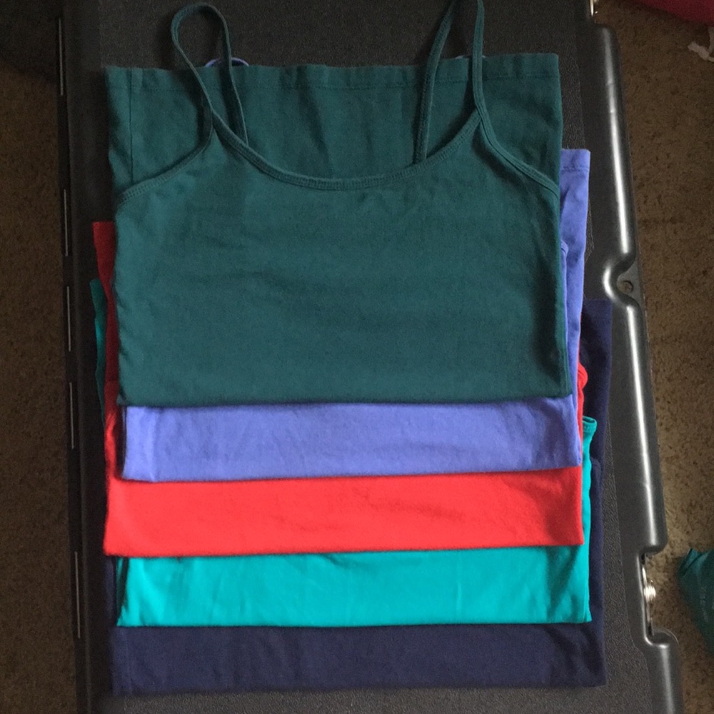 Set of five tank tops from Forever 21/Walmart